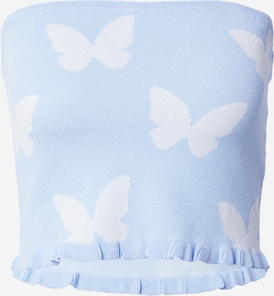 florence by mills exclusive for ABOUT YOU Top 'Citrus Spritz' in Light blue / White, Item view