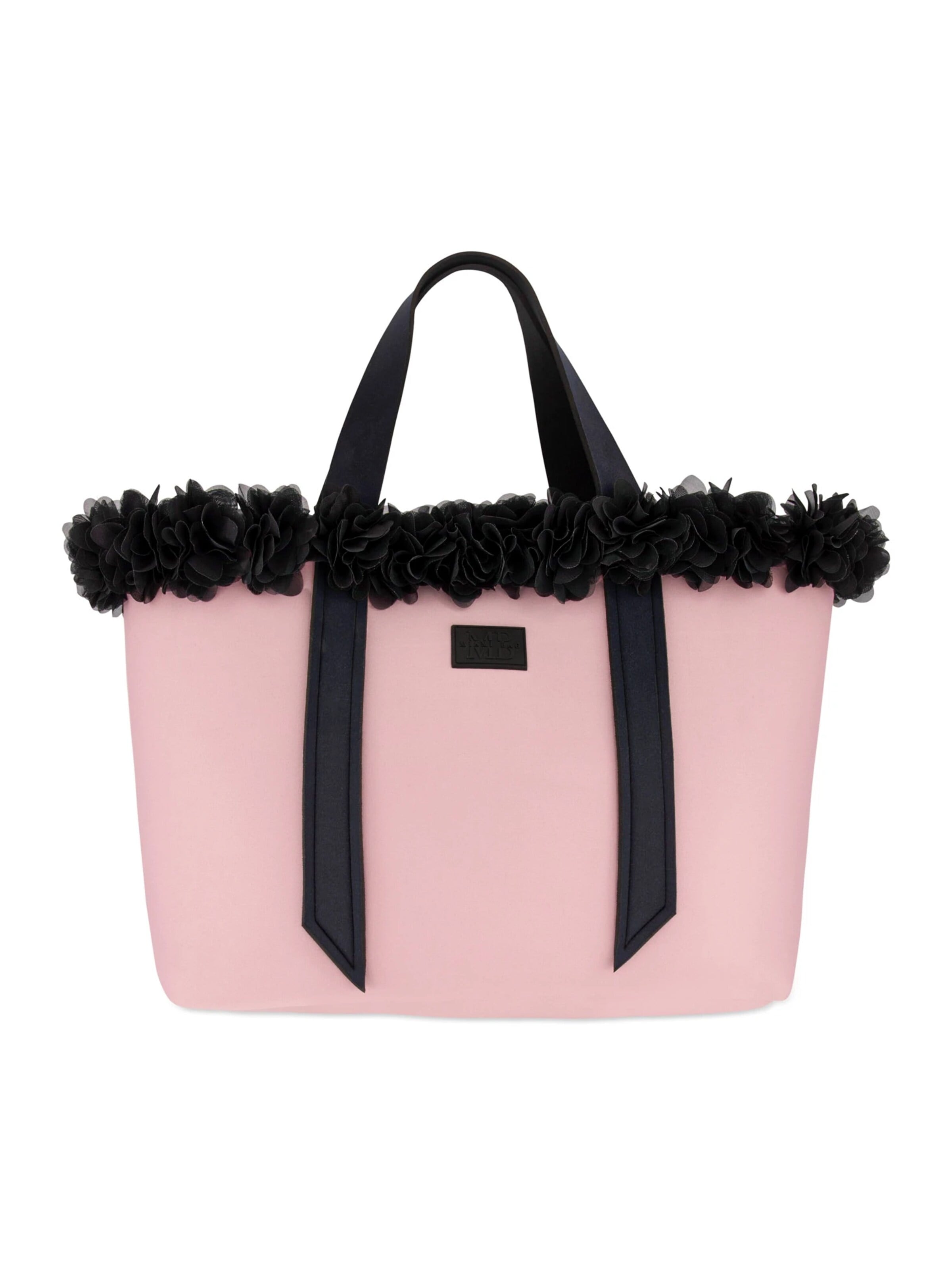 Miami Bag - Bolsa de playa en rosa: frente