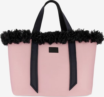 Miami Bag - Bolsa de playa en rosa: frente