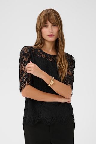 CULTURE Bluse 'Persie' i sort: forside