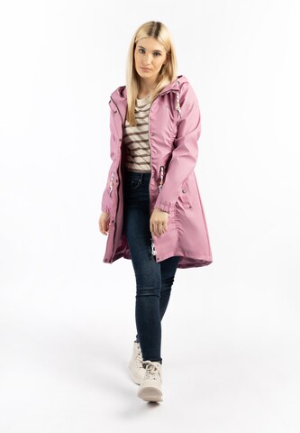 Manteau fonctionnel Schmuddelwedda en rose