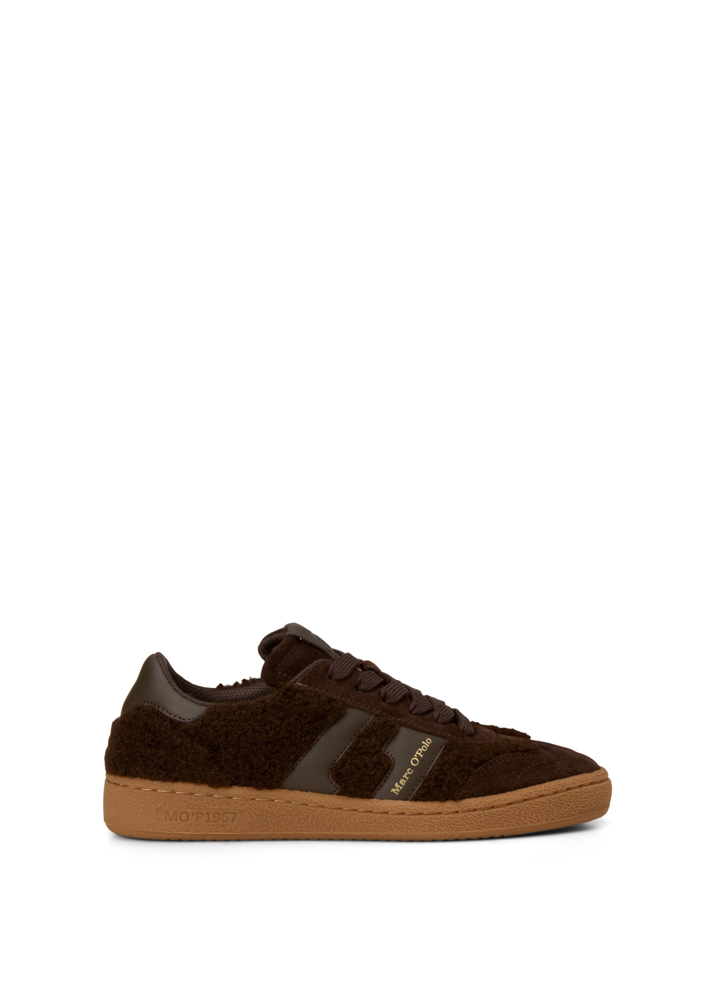 Marc O'Polo Sneaker 'Court' in Braun