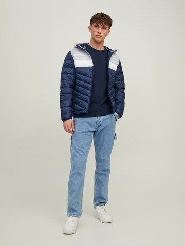 JACK & JONES Between-Season Jacket 'Hero' in Blue