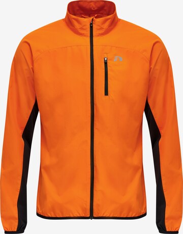 Veste de sport Newline en orange : devant