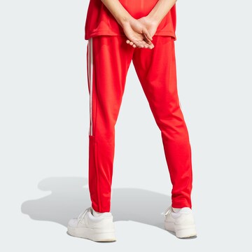 ADIDAS SPORTSWEAR Slimfit Sportbroek 'Tiro' in Rood