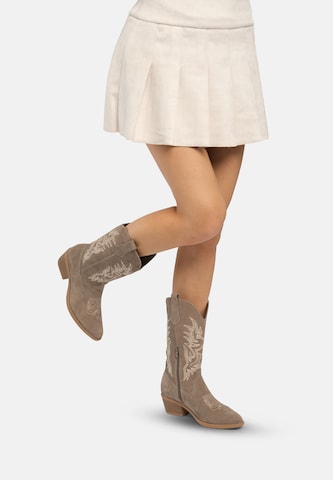 Salinyang Comwboystøvler i grøn