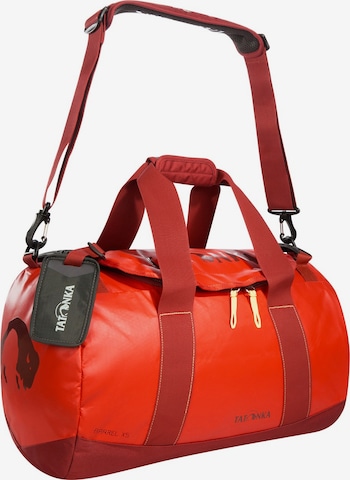 TATONKA Travel Bag 'Barrel' in Red