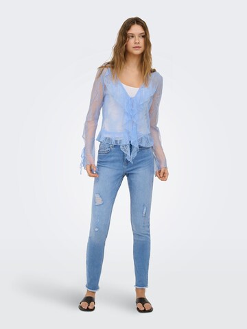 ONLY Blouse 'ONLCalibea' in Blauw