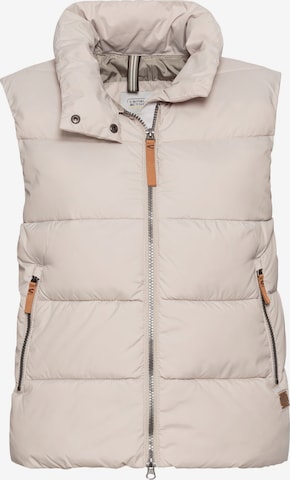 CAMEL ACTIVE Vest in Beige: front