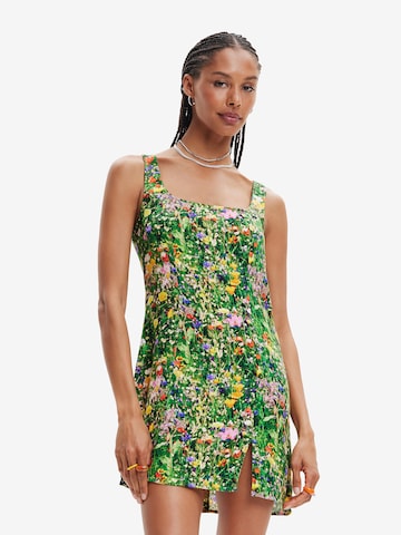 Rochie 'PRADO' de la Desigual pe verde: față