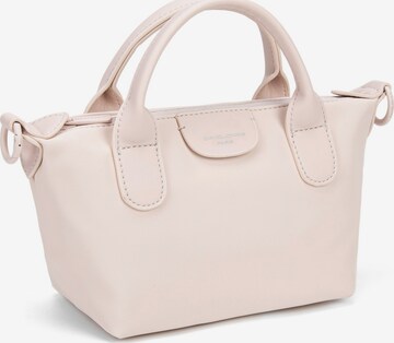 Borsa a mano 'Mini Borsa a Mano David Jones Doppi Manici Zip' di David Jones in rosa: frontale