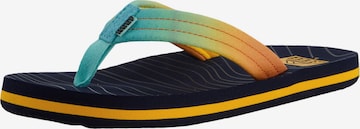 REEF Beach & Pool Shoes ' Kids Ahi ' in Blue: front