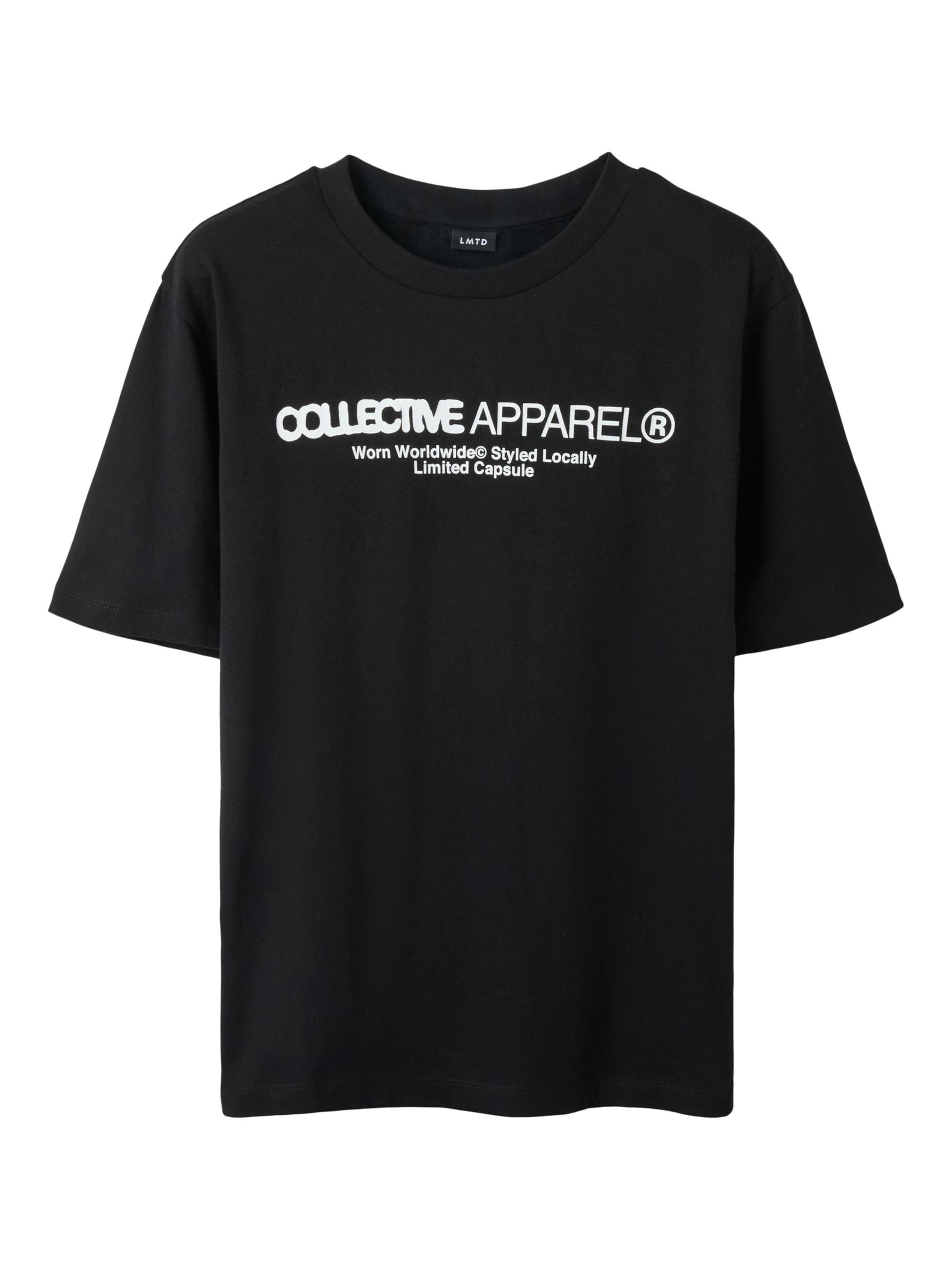 Maglietta di LMTD in nero: frontale