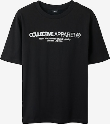 Maglietta di LMTD in nero: frontale