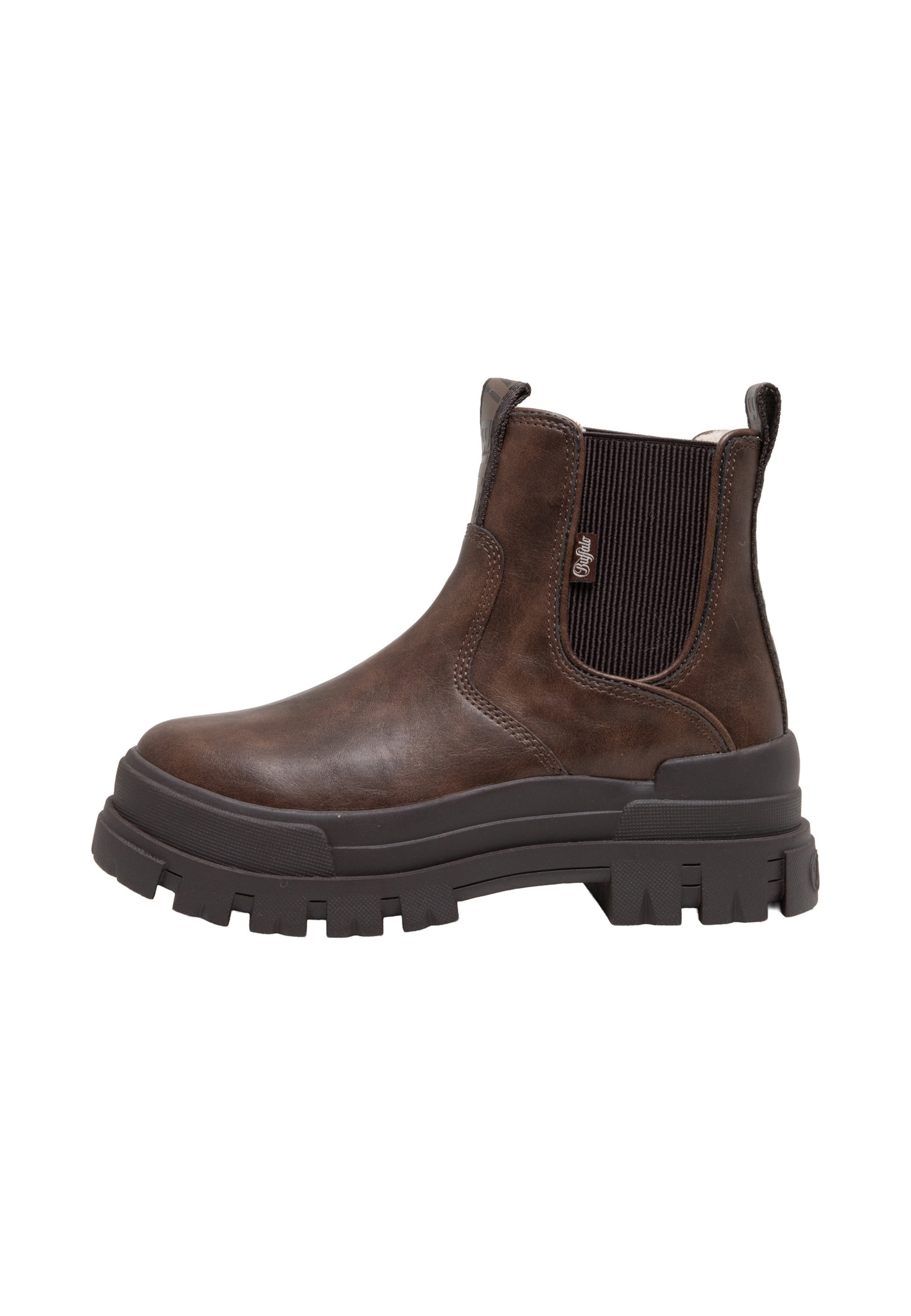 Boots chelsea 'Aspha' di BUFFALO in marrone: frontale