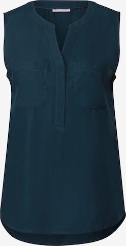STREET ONE Blouse in Blue: front
