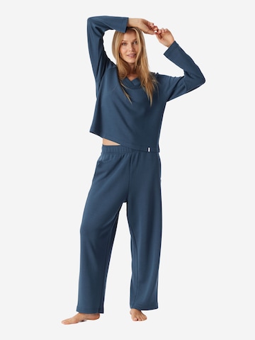 Pantalon de pyjama ' Mix Relax ' SCHIESSER en bleu
