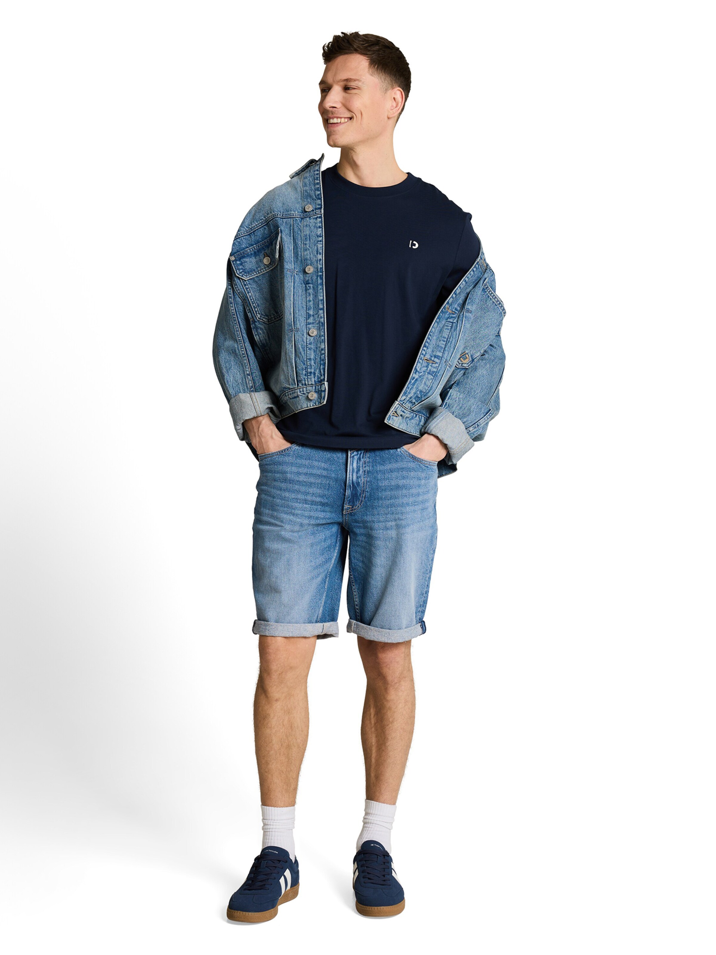 TOM TAILOR DENIM regular Τζιν 'AEDAN' σε μπλε: μπροστά