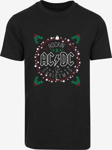 T-Shirt 'ACDC' F4NT4STIC en noir : devant