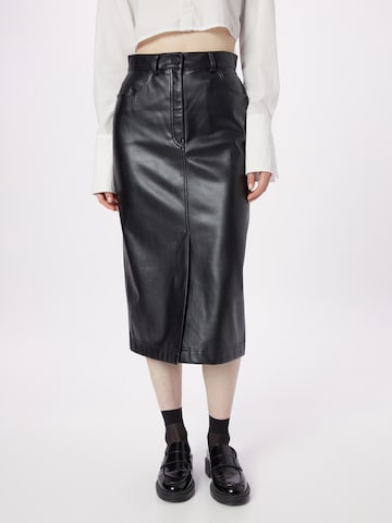 HUGO Red Skirt 'Rusilanna' in Black: front
