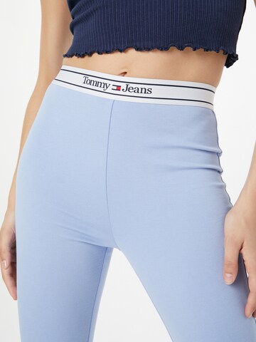 Tommy Jeans Zvonový Legíny – modrá