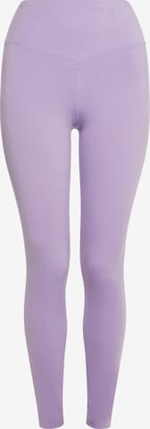 myMo ATHLSR Skinny Workout Pants in Purple: front