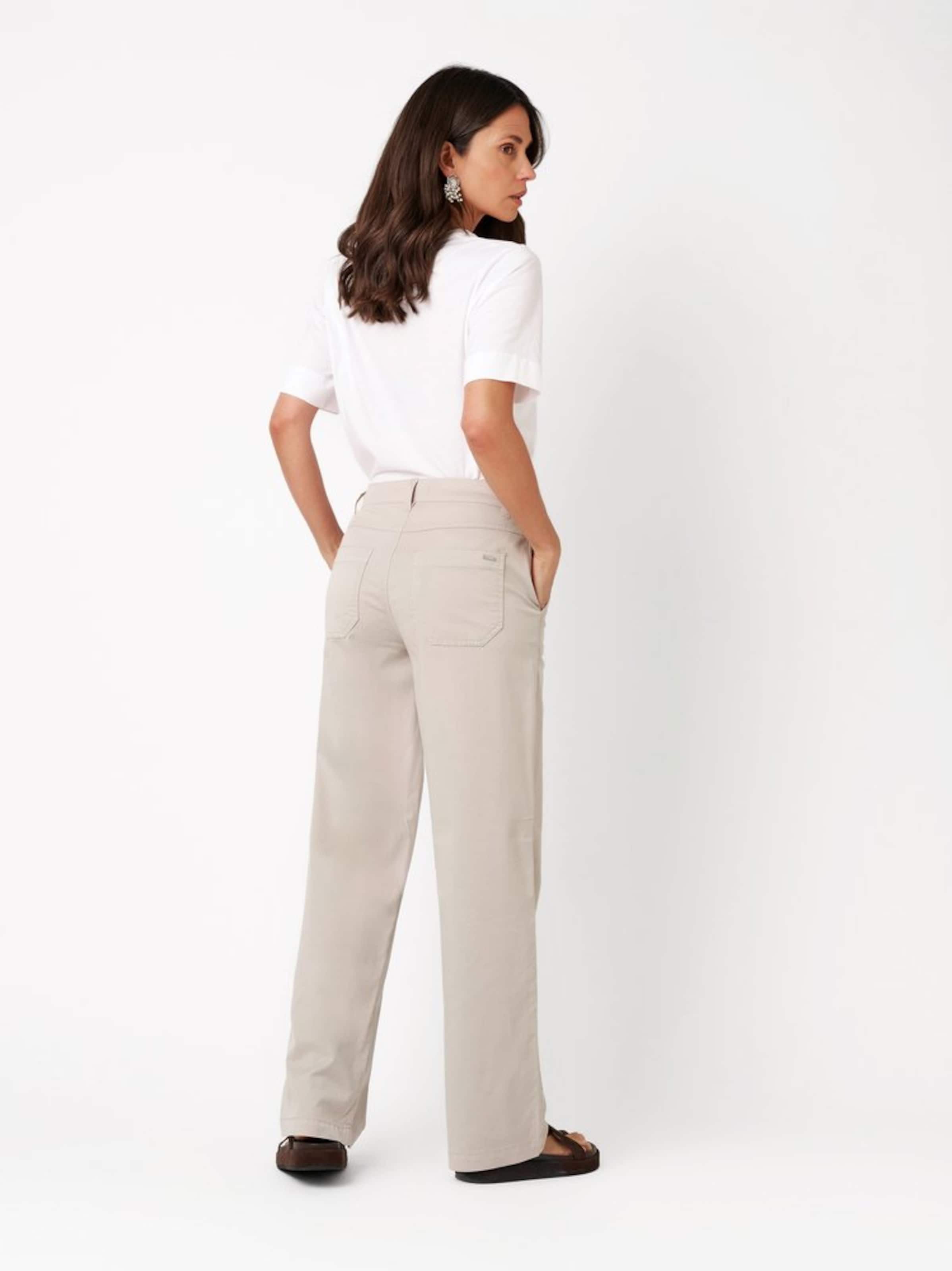 TONI Regular Pants in Beige