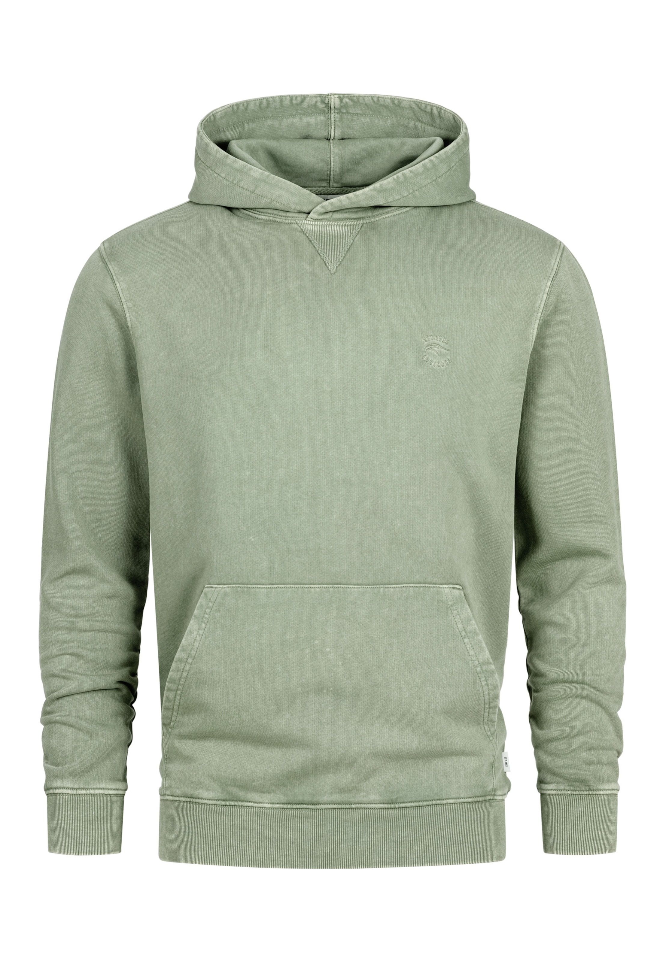 INDICODE JEANS Sweatshirt ' Elimah ' in Green: front