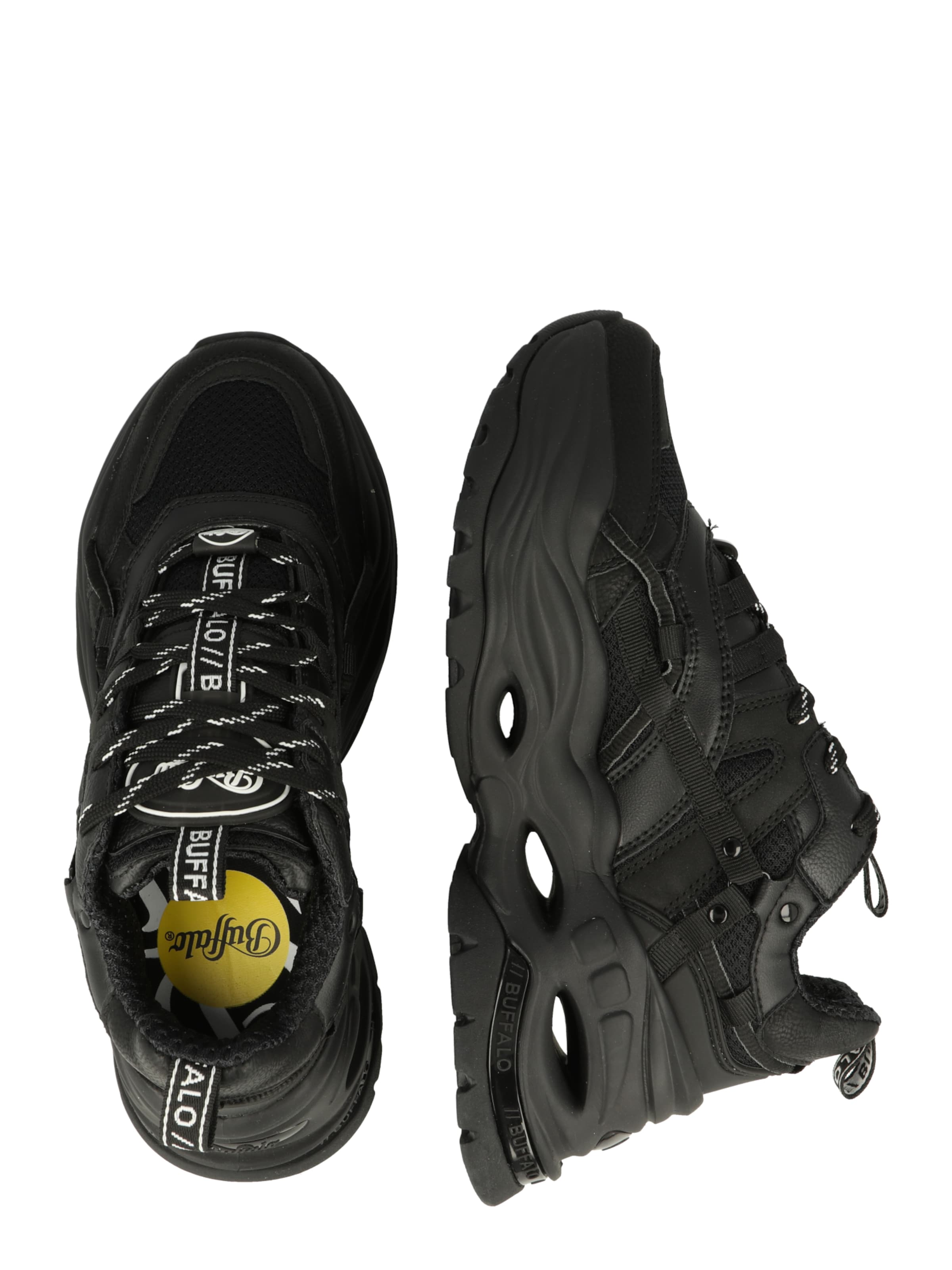 BUFFALO Platform trainers 'Triplet Hollow' in Black