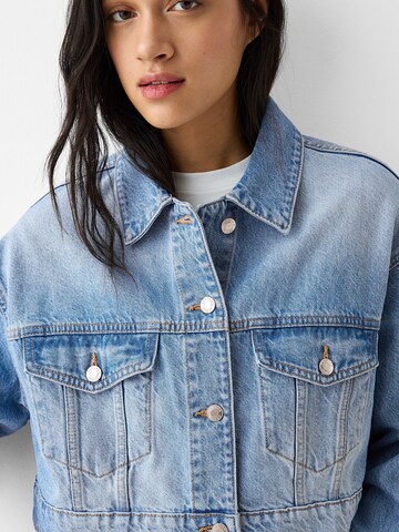 Bershka Between-season jacket in Blue