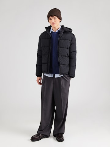SELECTED HOMME Tussenjas 'SLHCOOPER' in Zwart