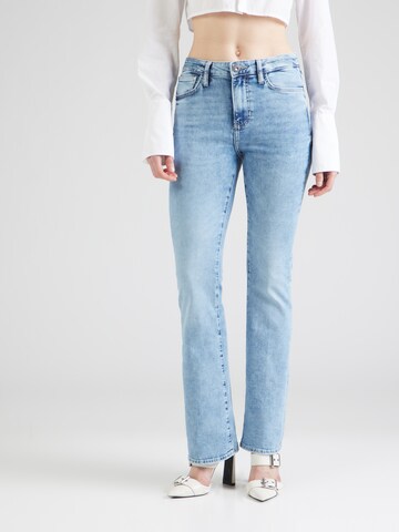 Flared Jeans di GUESS in blu: frontale