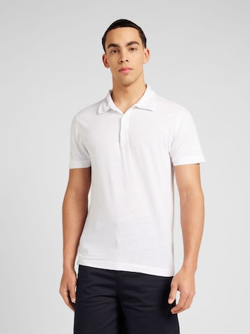 Abercrombie & Fitch Poloshirt 'FEB4' in Weiß: predná strana