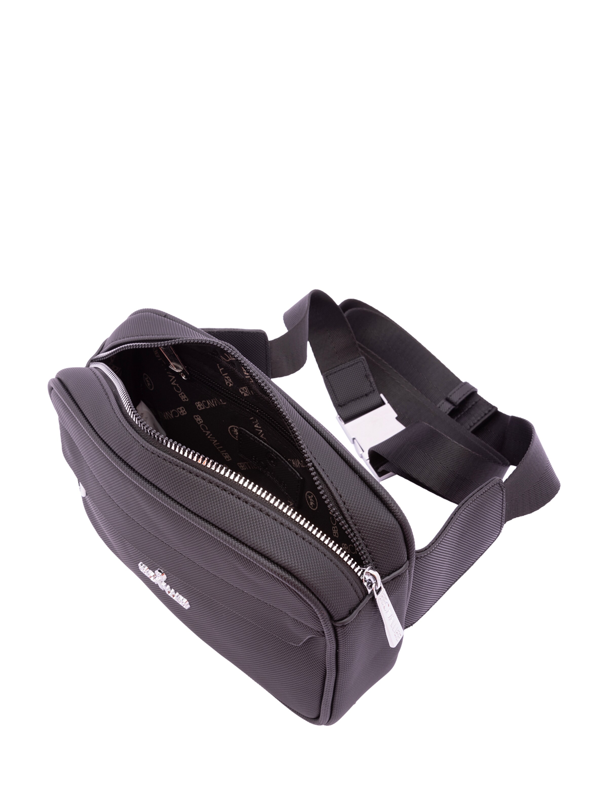 Marsupio 'Marsupio B Cavalli con zip e tracolla regolabile - 23x15x6 cm' di B. Cavalli in nero