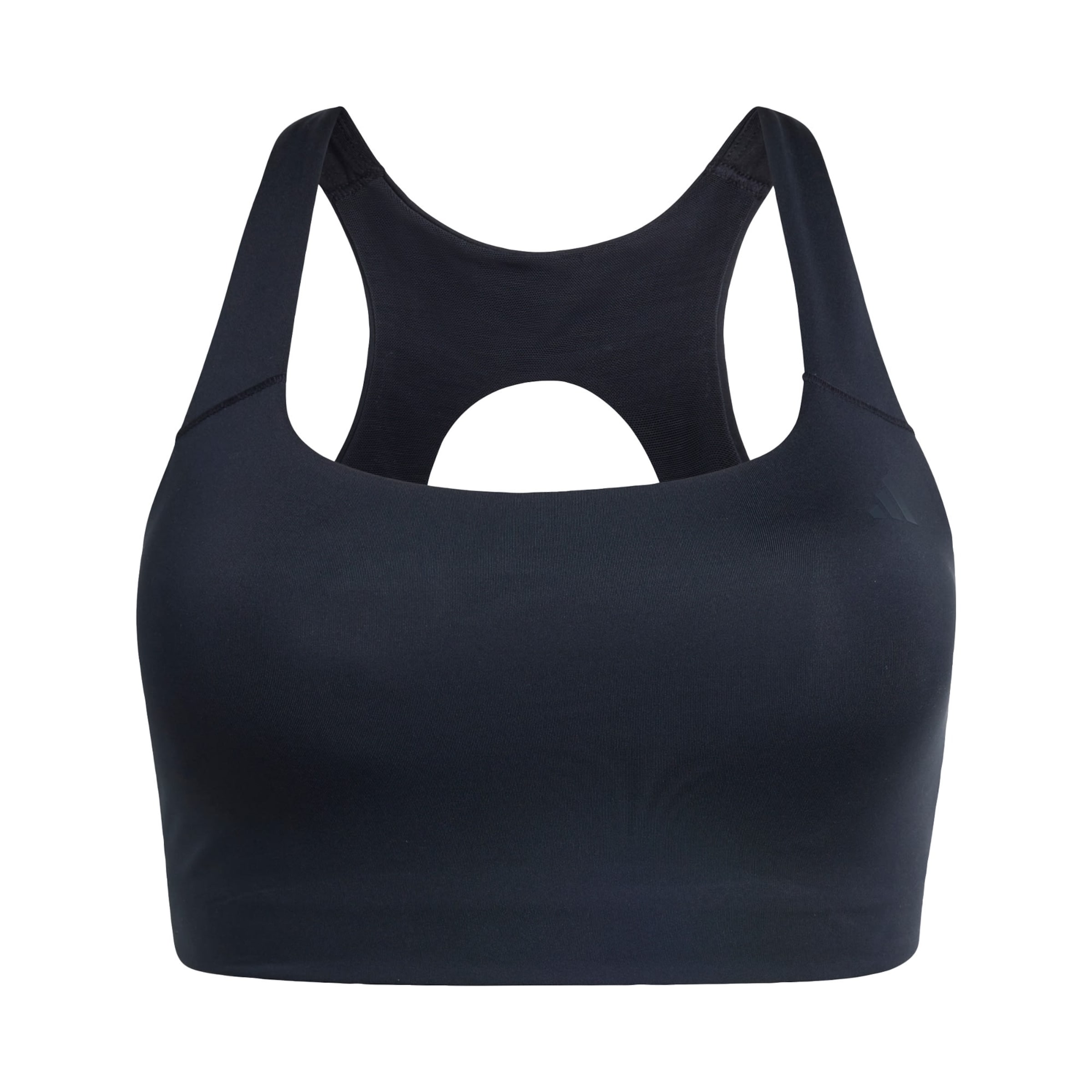 ADIDAS PERFORMANCE Bralette Sports bra 'Optime' in Black: front