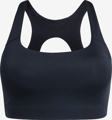 Bustier Soutien-gorge de sport 'Optime' ADIDAS PERFORMANCE en noir : devant