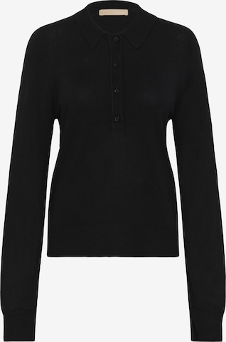 CULTURE Pullover 'CUEbba Annemette' in Schwarz: Vorderseite