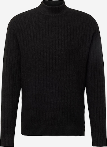 ABOUT YOU Sweater 'Vincent ' in Black: front