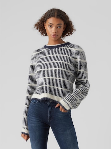 Pull-over 'CALA' VERO MODA en bleu : devant