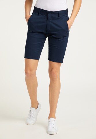 DreiMaster Maritim Skinny Chino in Blauw: voorkant