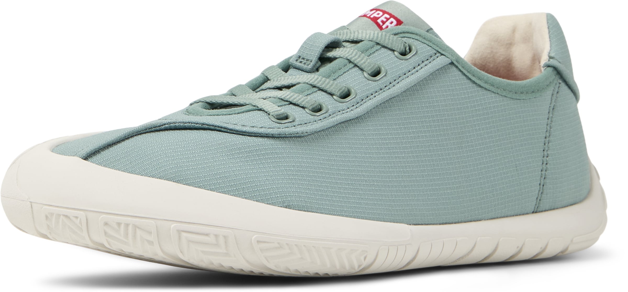 Sneaker bassa 'Path' di CAMPER in verde: frontale