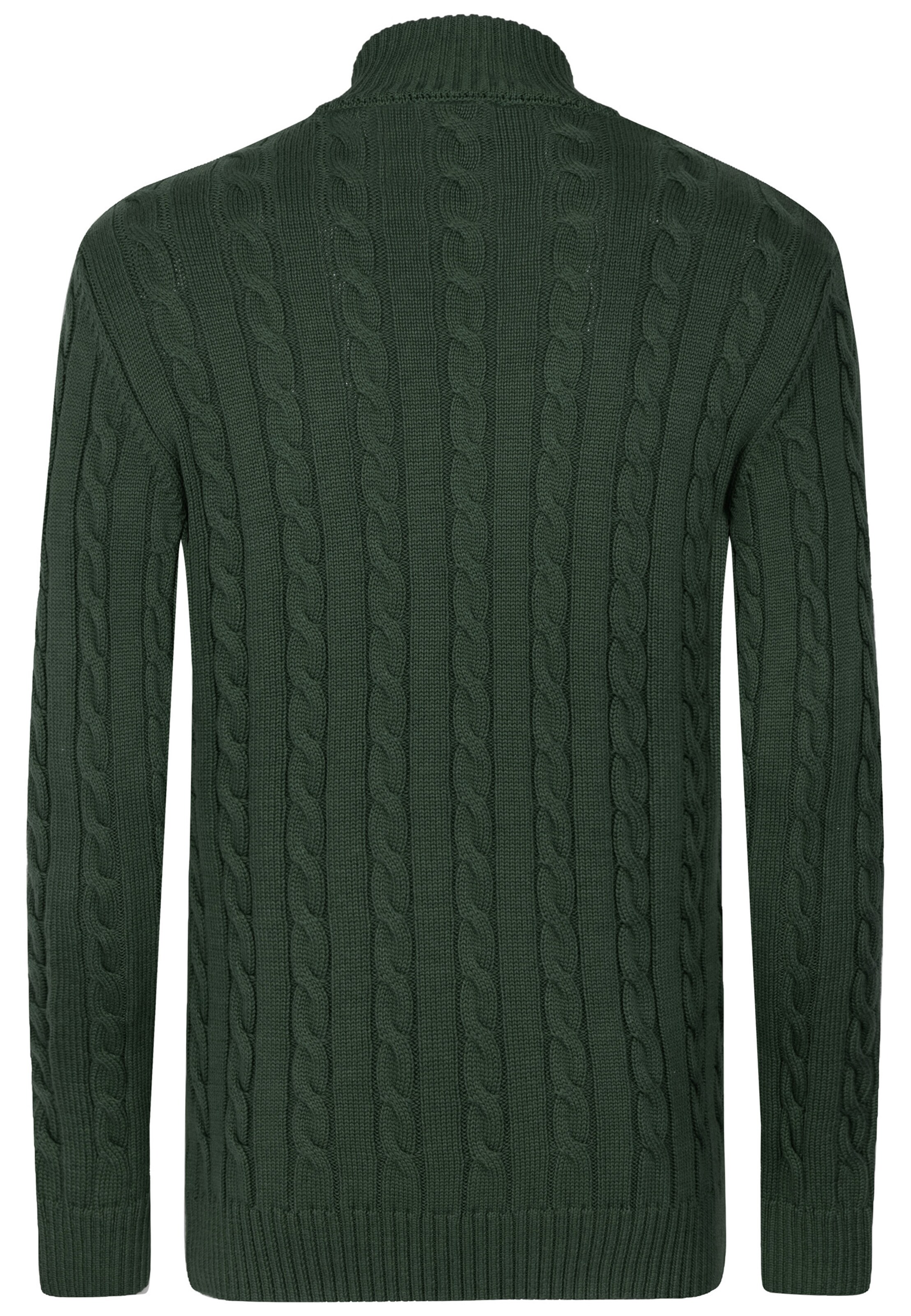 Felix Hardy Knit cardigan in Green