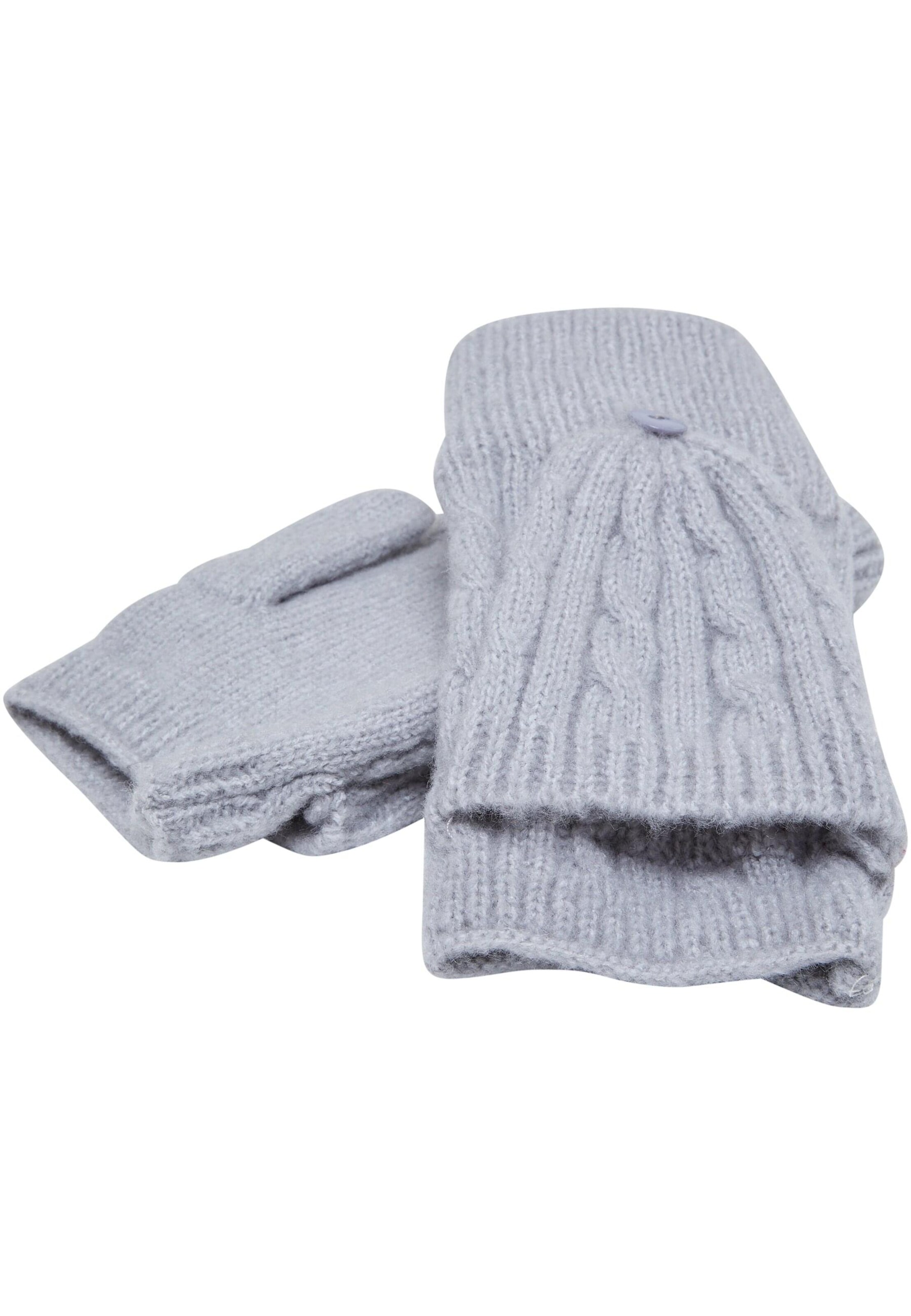 Urban Classics Μονοκόμματα γάντια σε γκρι