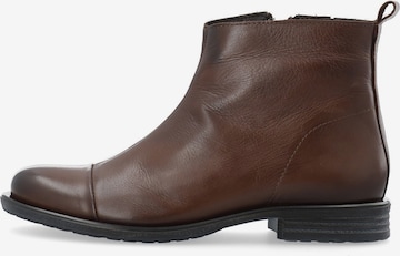 Bottines 'BIADANELLE' Bianco en marron : devant