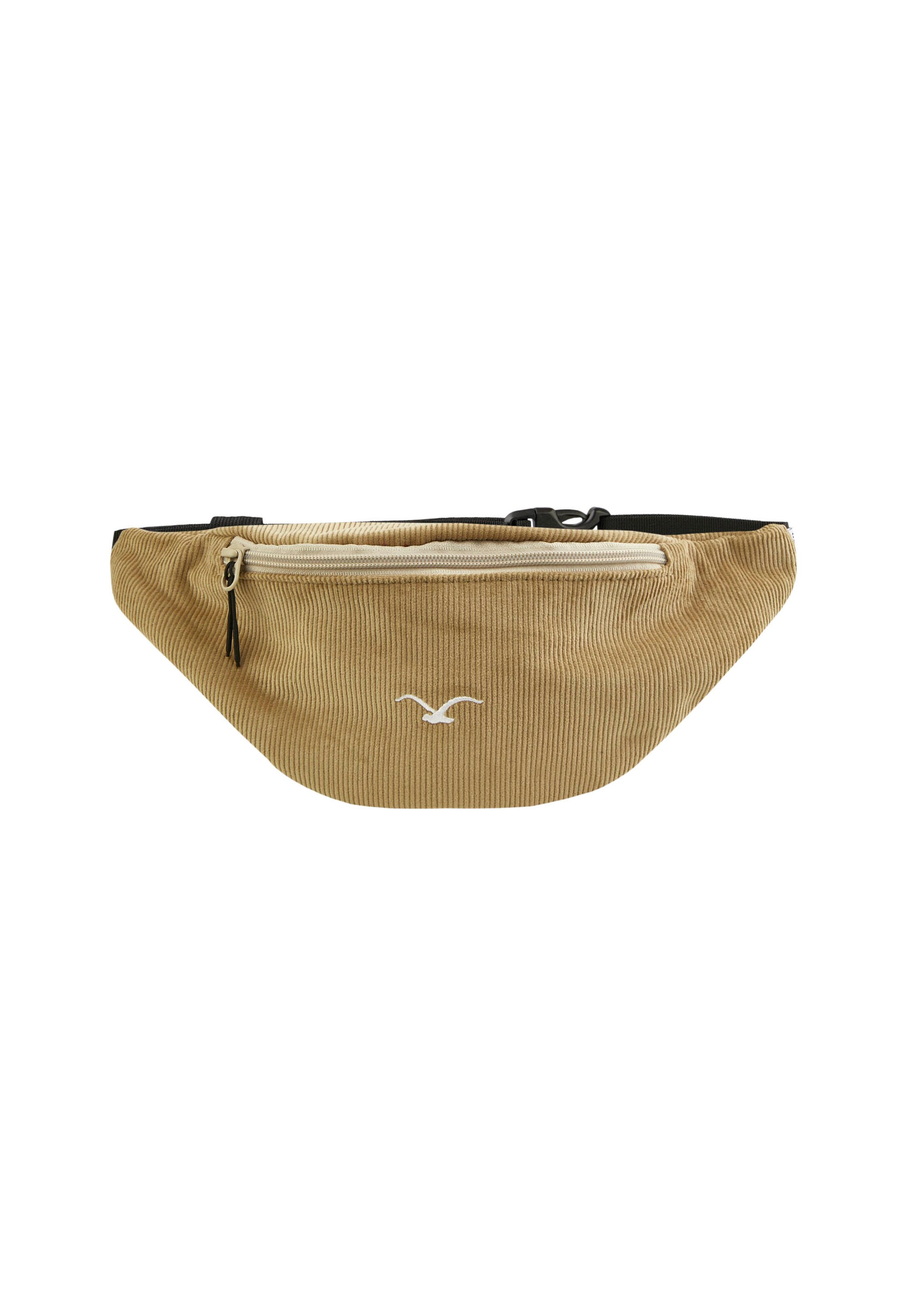 Cleptomanicx Gürteltasche 'Healer Cord' in Beige: Vorderseite