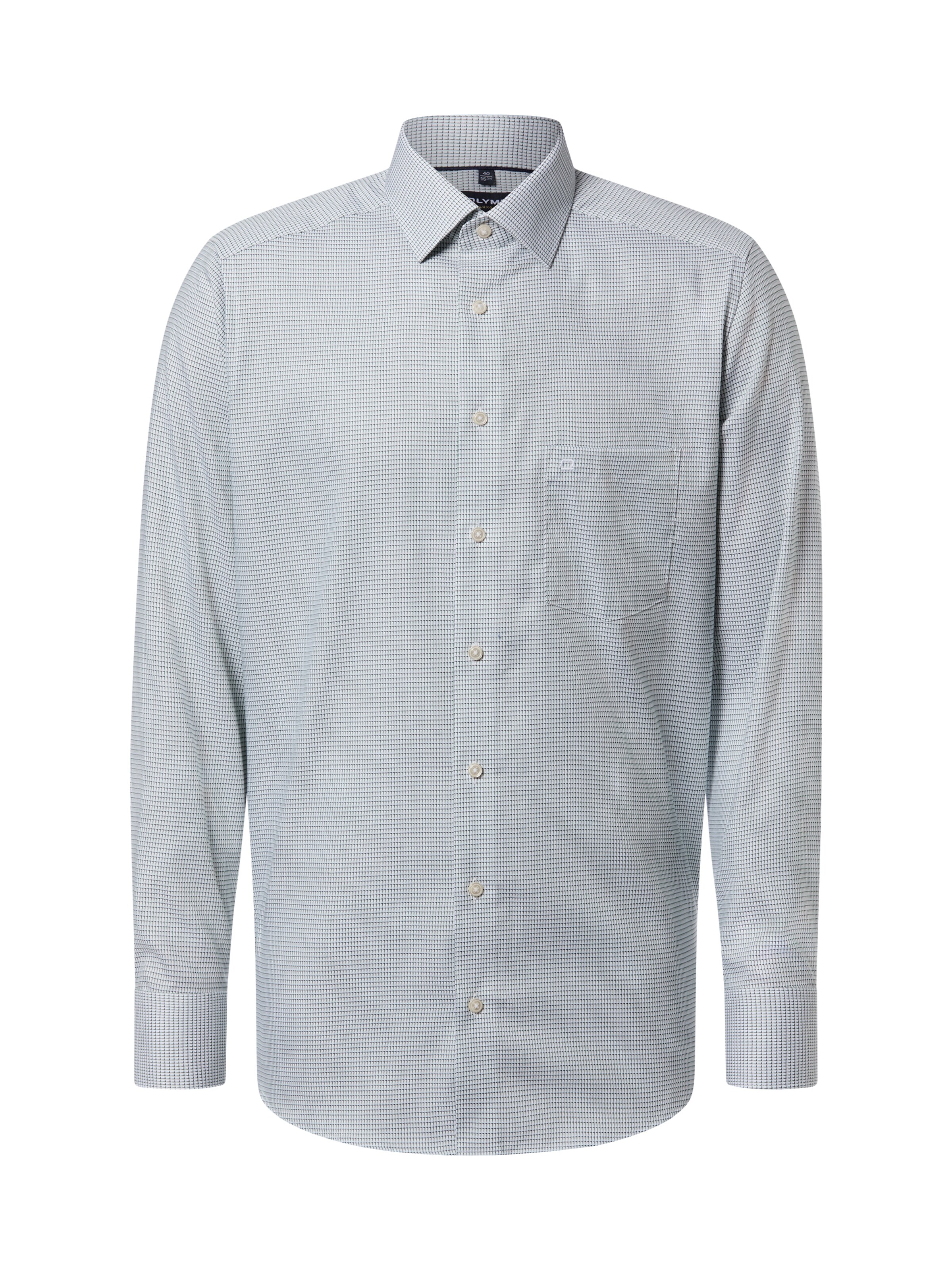 OLYMP Regular fit Business Shirt in Green: front