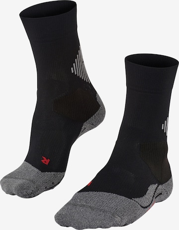 FALKE Athletic Socks '4GRIP Stabilizing' in Black: front