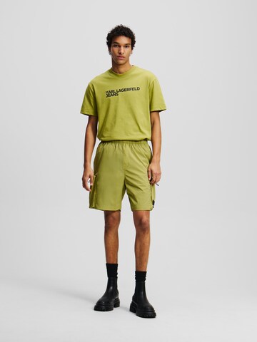 regular Pantaloni di KARL LAGERFELD JEANS in verde