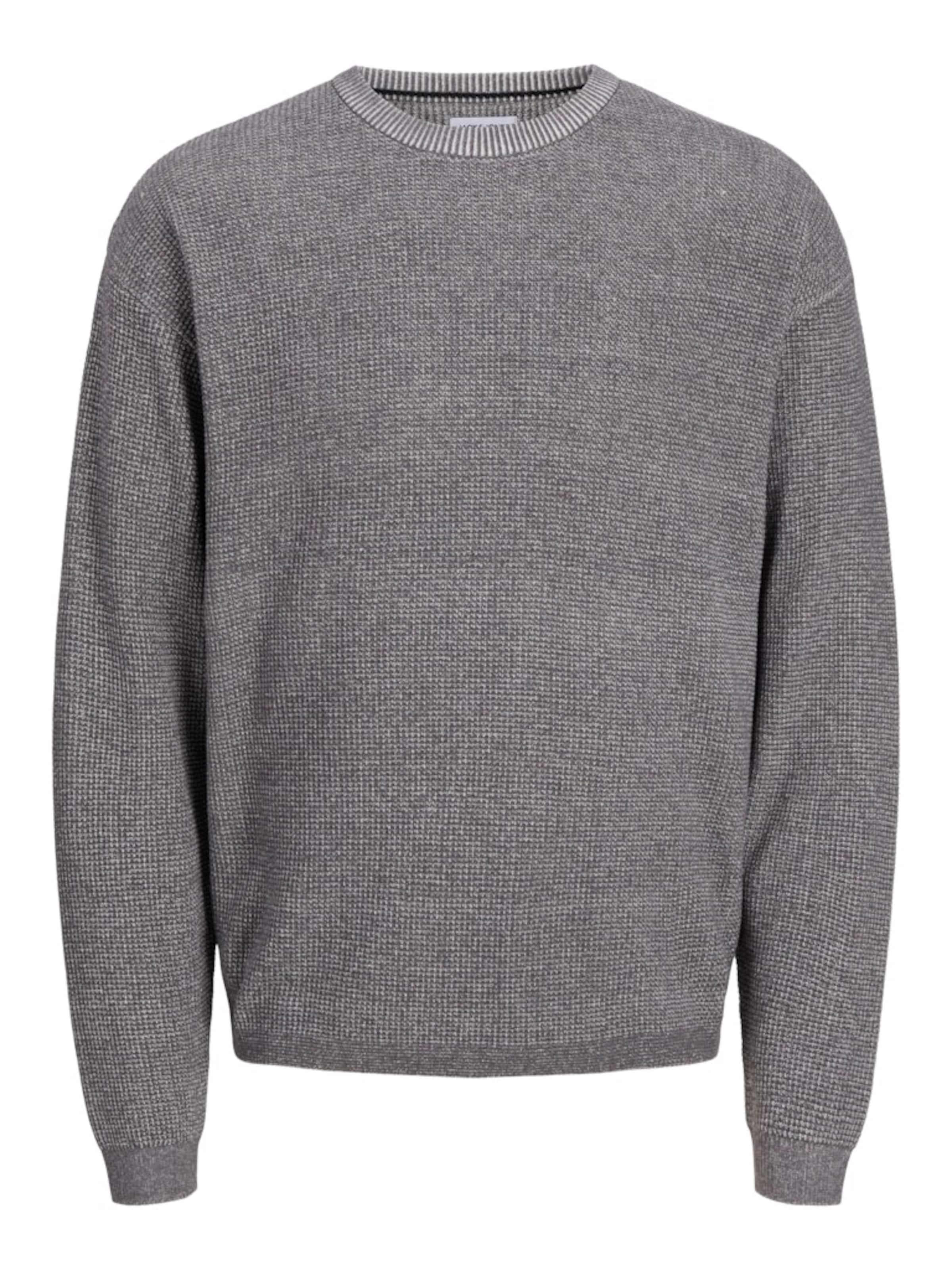 JACK & JONES Pullover'JJWALTER' in Grau: Vorderseite