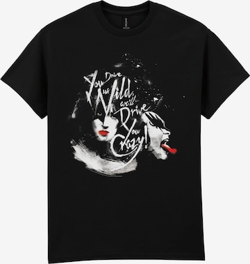 T-Shirt 'Kiss - Kiss loving ass T-SHIRT' Kiss en noir : devant